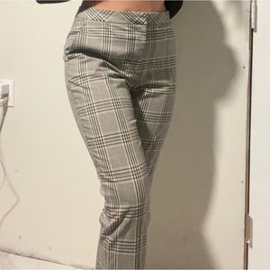 H&M plaid dress pants